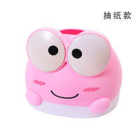 可爱卡通纸巾盒卷纸盒简约家用纸巾筒纸抽盒青蛙抽纸盒客厅卷纸筒小孩房间床头纸巾收纳盒（客户）