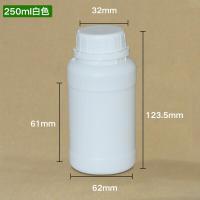 塑料瓶250ml液体化工样品乳液分装包装瓶带盖毫升 样品瓶密封瓶包装瓶试剂瓶（客户）