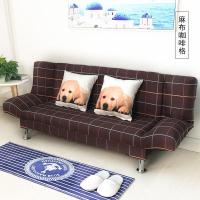 沙床 多功能小户型客厅可折叠沙床1.8米单人双人简易沙客厅两用情侣出租房店铺沙 送抱枕 1.8米咖啡格 1.5米（客户好