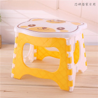 便携式可爱kt猫小孩子卡通小猫折叠矮板凳加厚塑料儿童小凳子火车排队凳子马扎成人小板凳 小猫款(23CM X 18.5CM