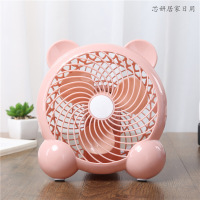 USB插电 桌面风扇 宿舍小风扇电风扇 小台扇 便携式办公室台式电脑学生寝室床上小扇子（客户）