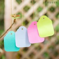 PVC塑料园艺标签挂绳花卉标签牌花卉标牌植物吊签吊牌悬挂吊牌（客户）