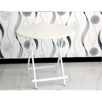 简易可折叠桌吃饭桌子收缩餐桌家用小户型多功能便携迷你小圆桌户外野餐桌（客户）