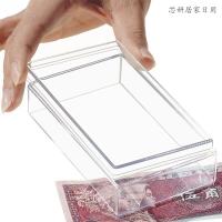 长方形小盒子 包装盒 透明塑料盒子 收纳盒收藏盒标本盒展示盒天地盖（客户）