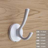 简约黑色白色挂衣钩衣服毛巾衣帽衣柜挂钩壁挂墙壁酒店宾馆服装店女装商场单个衣挂钩单钩（客户）