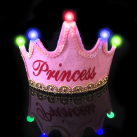 光皇冠周岁生日帽子儿童生日男孩女孩party派对帽 成人宝宝蛋糕帽装扮用品（客户）