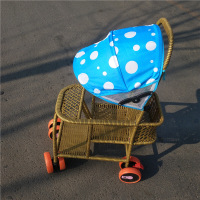 防晒罩 仿藤推车遮阳棚 防晒通用宝宝婴儿车伞车遮阳棚罩婴儿藤编车防晒罩（客户）