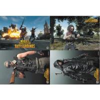 游戏绝地求生海报吃鸡海报8张/套装饰画宿舍墙壁贴画壁纸写真贴纸高清挂画 图片色 42*29（客户）