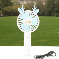 可折叠小风扇 2019手持迷你电扇 USB可充电户外便携随身 学生宿舍办公室桌面小扇子（客户）