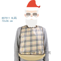 围兜老人围嘴饭兜成人防水吃饭韩版可爱时尚老年人病人床上吃饭特大号防油口水围兜（客户）