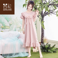 茜靓2020茜靓夏季可爱纯棉睡裙女