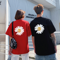茜靓,CHYLLIRN纯棉短袖t恤女2020夏装韩版ins潮慵懒风bf宽松百搭小邹菊mschf上衣服