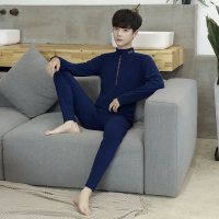茜靓CHYLLIRN男士保暖内衣男加厚加绒防寒青年秋冬大码秋衣秋裤套装冬季