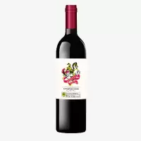 (买1得2)名仕罗纳德侯爵法国进口原酒干红葡萄酒12度 750ml 2支装