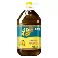 福临门非转基因纯正菜籽油5L/桶 食用油(新老包装随机发货)