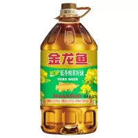 金龙鱼非转基因压榨纯香低芥酸菜籽油6.18L