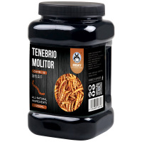 面包虫干粉虫干 八哥画眉伯劳绣眼饲料鸟饲料1200ml