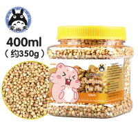 香嫩荞麦粒粒 仓鼠兔子豚鼠龙猫零食 小宠零食350克