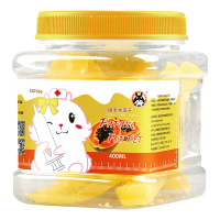 仓鼠兔子豚鼠龙猫零食 宠物粮食 宠物排毛木瓜干400ml