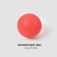 宠物实心橡胶弹力玩具球 狗狗耐咬耐磨训犬球 宠物用品狗狗玩具
