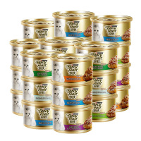 猫罐头 进口成猫猫湿粮罐头猫零食 混合口味85g*24罐