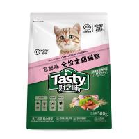 猫粮 海鲜成猫幼猫全猫粮精装500g
