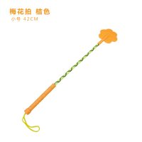 打狗棒训狗鞭训狗棍训狗拍宠物狗狗训练用品装备神器爱心拍爱心棒 梅花拍-桔色-小号(颜色随机发)