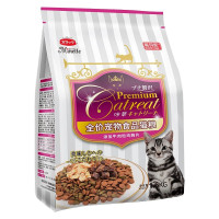 全价宠物猫粮善玉多益生菌无谷猫粮鱼肉鸡肉配方 咔萃添加牛肉粒鸡胸片1.6kg