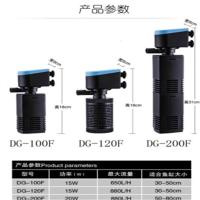 富族水养鱼过滤净化四合一冲氧水循环鱼缸静音潜水泵