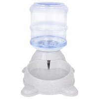 宠物狗狗用品食具水具 自动喂食器喂水器 狗狗饮水器 狗盆狗碗猫碗猫盆 小熊款3.8L饮水器