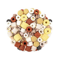 鱼缸过滤材料硝化细菌屋纳米柱培菌砖火山石麦饭石水族滤材过滤用品