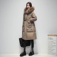 雅鹿官方旗舰店羽绒服女2020年新款宽松中长款冬季加厚派克服外套