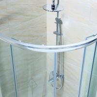 闪电客弧扇形淋浴房整体浴室简易卫生间玻璃隔断洗沐浴屏风移定制