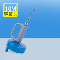 疏通下水道工具厨房卫生间马桶管道疏通器家用闪电客通厕所地漏堵塞 [升级款10米]无赠品