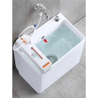 闪电客洗拖把池地拖盆阳台家用卫生间墩布池刮拖把拖布池拖帕池盆