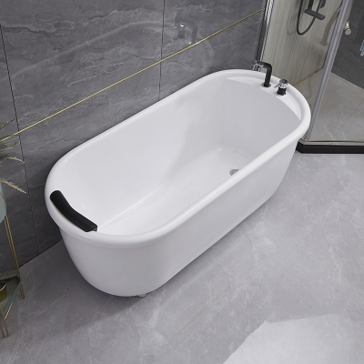 藤印象家用浴缸独立式日式双层小户型加厚免安装成人亚克力浴盆