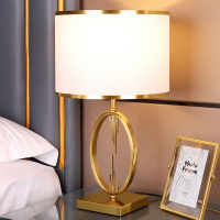 藤印象 轻奢卧室床头灯客厅欧式奢华触摸式床头柜台灯美式高级感