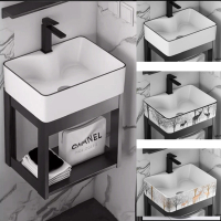 藤印象小户型挂墙式洗脸盆阳台卫生间洗手盆柜组合卫生间陶瓷简约洗漱盆