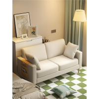 藤印象网红款出租房卧室双人沙发小户型经济型服装店二人两人布艺小沙发