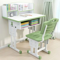 藤印象学习桌儿童书桌小学生写字桌椅套装男孩作业桌子可升降家用课桌椅