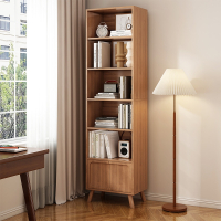 藤印象书架落地置物架柜子储物柜家用客厅沙发边多层收纳架靠墙小书柜