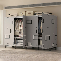 免衣柜家用卧室出租房简易组装折叠衣柜新款2024结实耐用