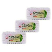 3盒装冰箱双效除臭吸异味除湿活性炭包 冰箱除味剂保鲜杀菌盒