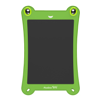 好写（howshow）手写板8.5英寸柔性液晶面板家用文具电子画画板 儿童益智涂鸦板 青蛙款 H8Q 绿色