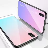 KONEL 苹果12/11pro手机壳iphoneXsMax钢化玻璃壳电镀防摔xr全包iPhone8plus硅胶轻薄7p