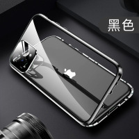 KONEL 苹果11promax双面玻璃自带镜头圈保护iphone11手机壳全包防摔XR/Xsmax潮牌透明高档女款男