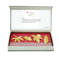 [龙凤金箔]金*叶*缘——手工金箔树叶系列