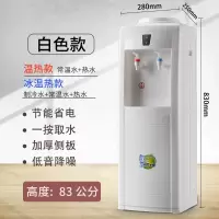 饮水机家用立式制冷制热台式妖怪大小型办公室桶装水全自动新款 温热白色