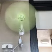 月亮喵壁扇挂壁式宿舍床头风扇家用厨房卫生间免打孔挂墙小型电风扇