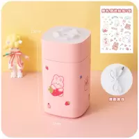 ins迷你加湿器可爱家用卧室桌面小型宿舍学生香薰机摆件客厅 粉红色